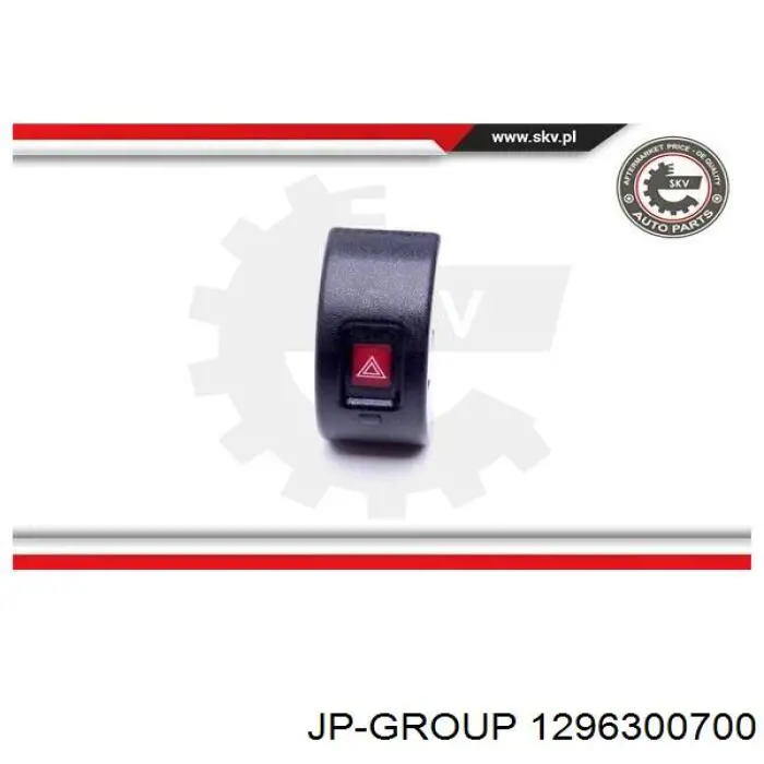 Кнопка включения аварийного сигнала JP GROUP 1296300700