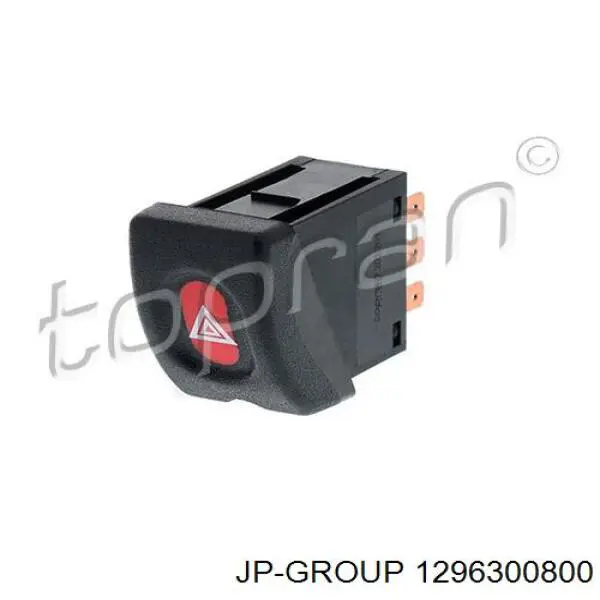 Кнопка включения аварийного сигнала JP Group 1296300800