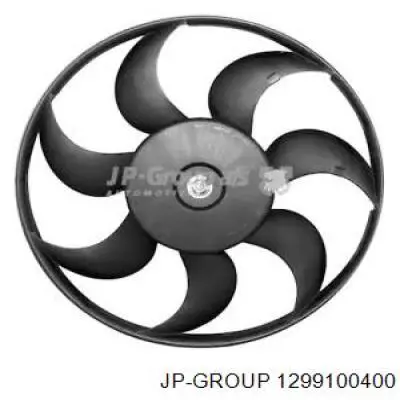 1299100400 JP Group электровентилятор охлаждения в сборе (мотор+крыльчатка)