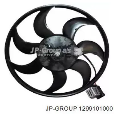 1299101000 JP Group электровентилятор охлаждения в сборе (мотор+крыльчатка)