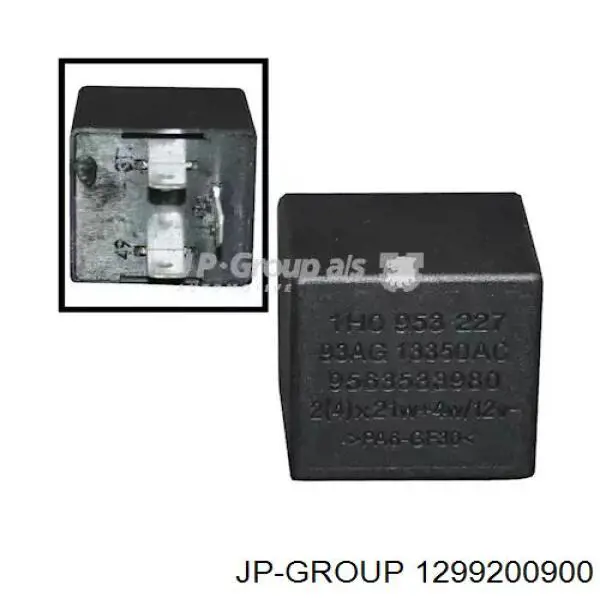 Реле бензонасоса 1299200900 JP Group