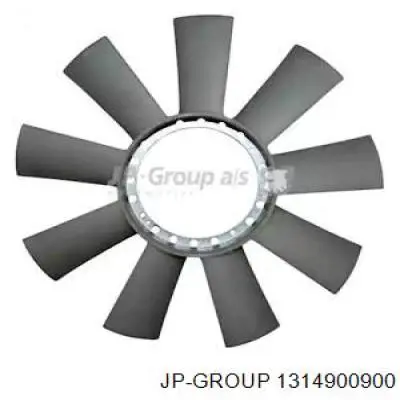 Вентилятор (крыльчатка) радиатора охлаждения JP Group 1314900900