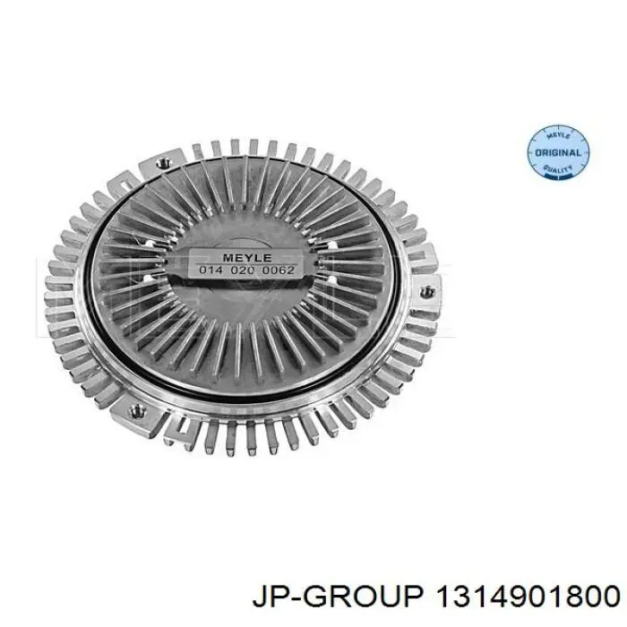 Вискомуфта вентилятора 1314901800 JP Group