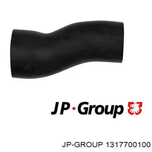 Шланг (патрубок) интеркуллера верхний JP Group 1317700100
