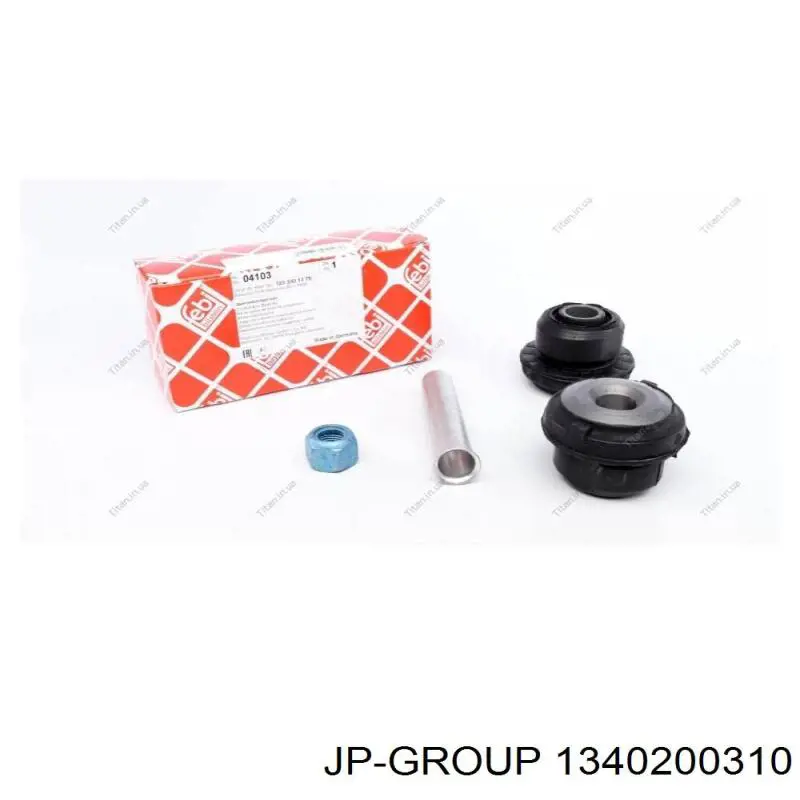 Сайлентблок передней подвески JP Group 1340200310 цена, от 12.70 USD