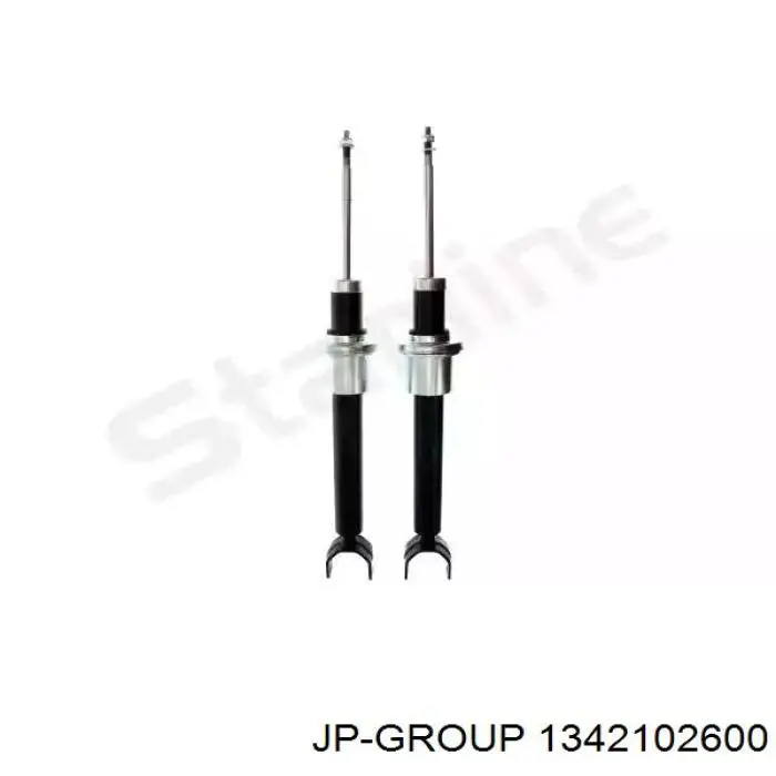 Амортизаторы передние JP Group 1342102600