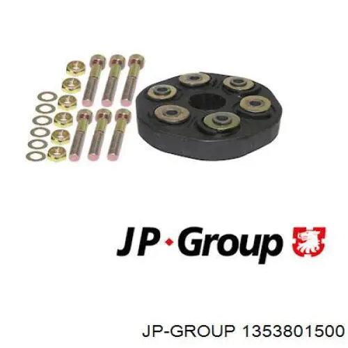 1353801500 JP Group муфта кардана эластичная передняя