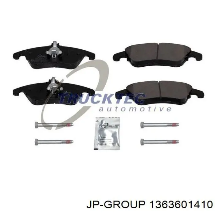 Купить 1363601410 JP Group Колодки тормозные