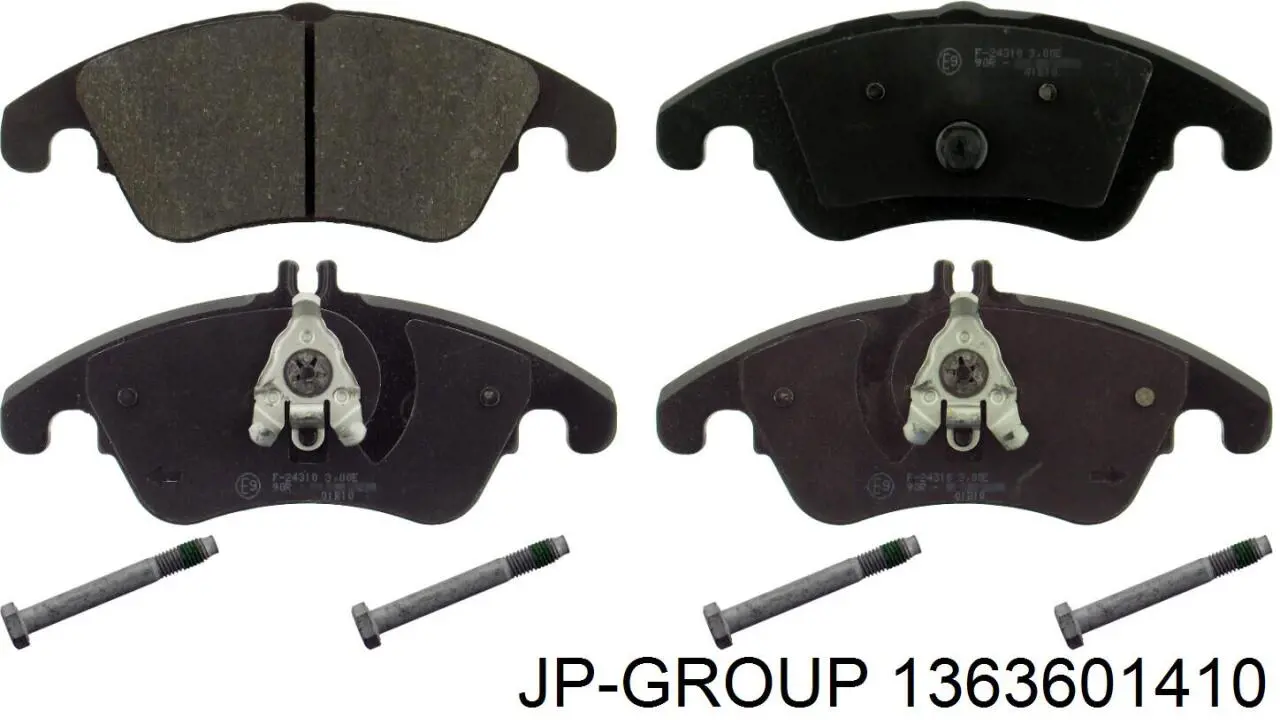 Колодки JP Group 1363601410 цена, от 22.52 USD