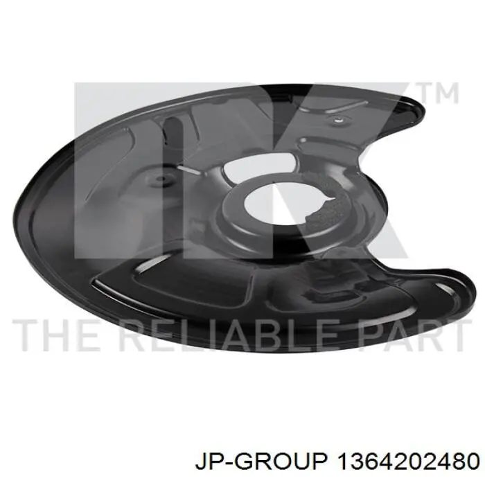 Щиток тормозного диска переднего JP Group 1364202480 цена, от 21.56 USD