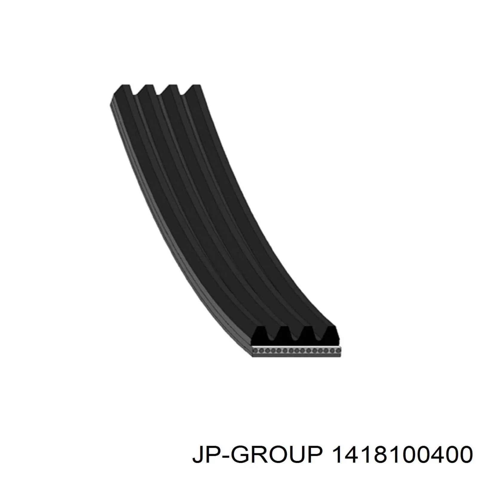 Ремень генератора 1418100400 JP Group