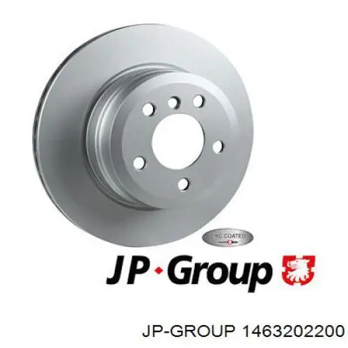 Тормозные диски 1463202200 JP Group