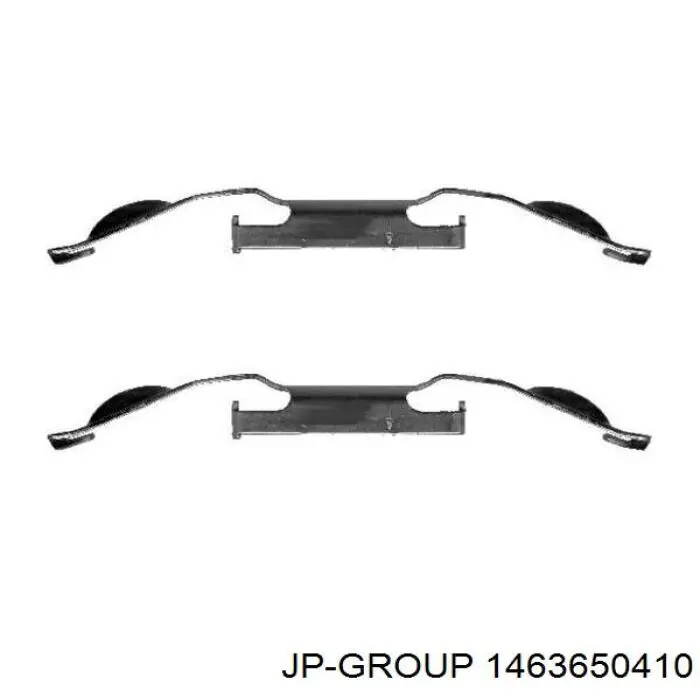 Пружинна засувка супорту 1463650410 JP Group