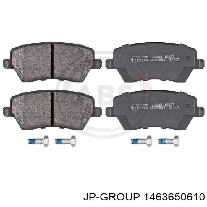 Купить 1463650610 JP Group Комплект пружинок крепления дисковых колодок передних