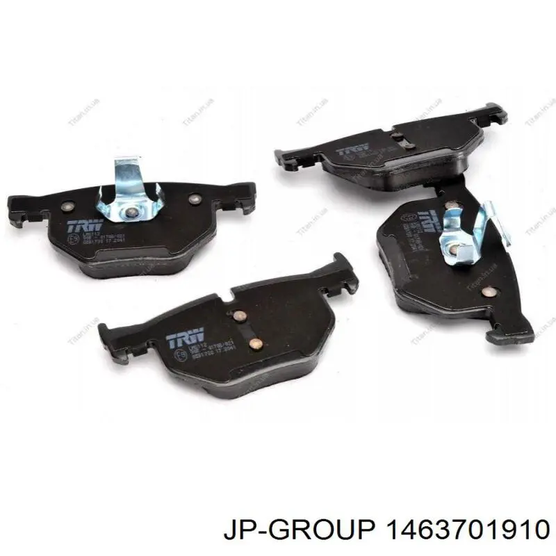 Колодки дисковые  JP Group 1463701910 цена, от 15.79 USD
