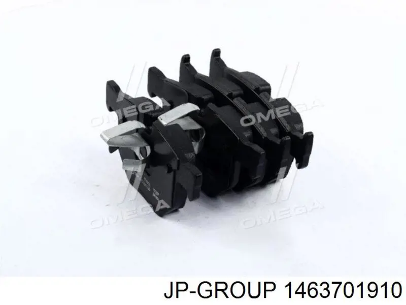 Задние тормозные колодки 1463701910 JP Group