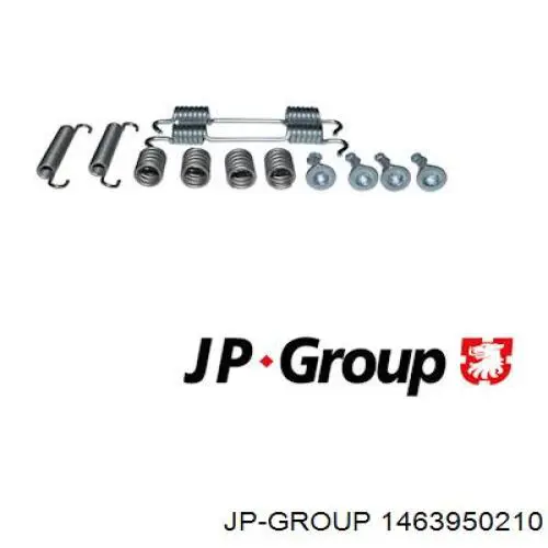 1463950210 JP Group kit de reparação das sapatas do freio