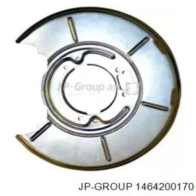 1464200170 JP Group proteção esquerda do freio de disco traseiro