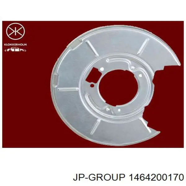Щиток тормозного диска заднего левый JP Group 1464200170 цена, от 16.54 USD