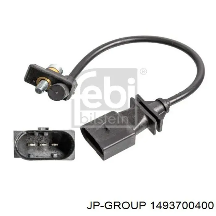 Sensor de posición del cigüeñal 1493700400 JP Group