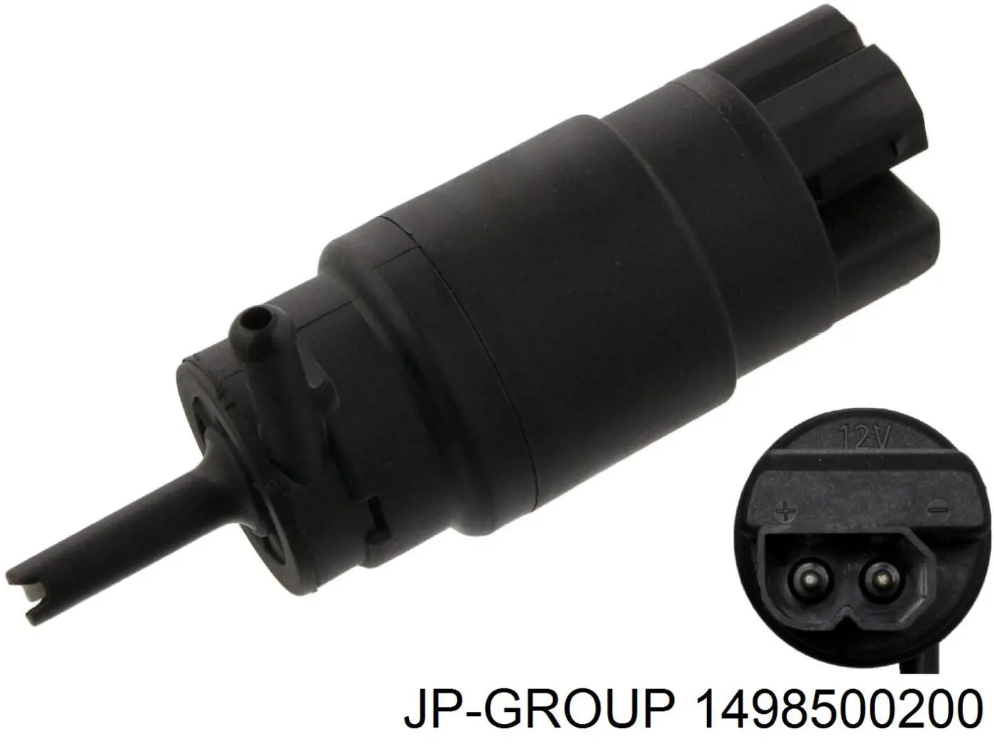 1498500200 JP Group насос-мотор омывателя стекла переднего