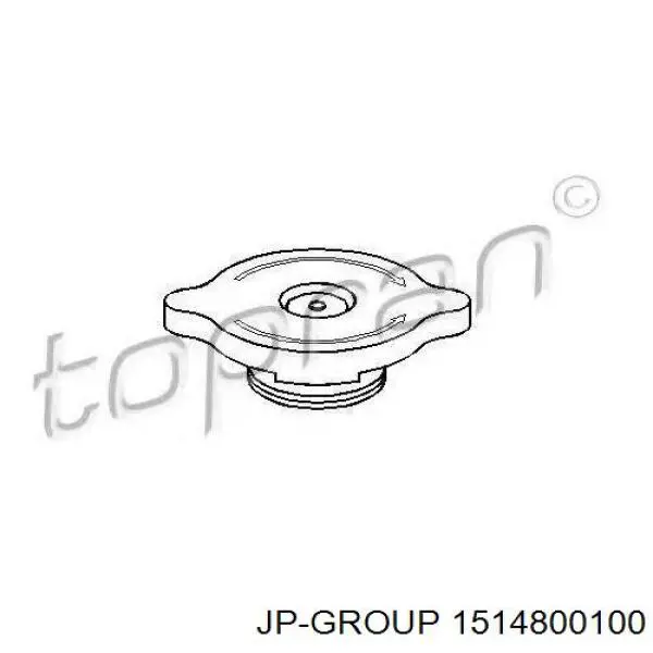 Кришка/пробка радіатора 1514800100 JP Group