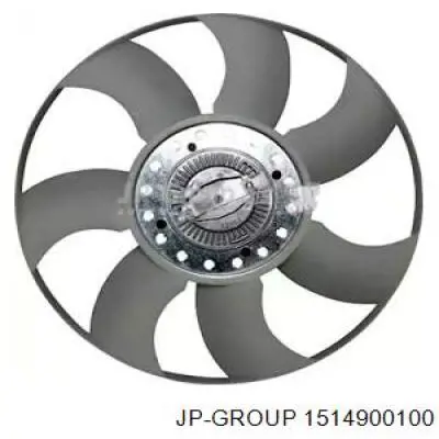 Вентилятор (крыльчатка) радиатора охлаждения JP Group 1514900100