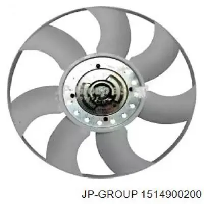 Вентилятор (крыльчатка) радиатора охлаждения JP Group 1514900200