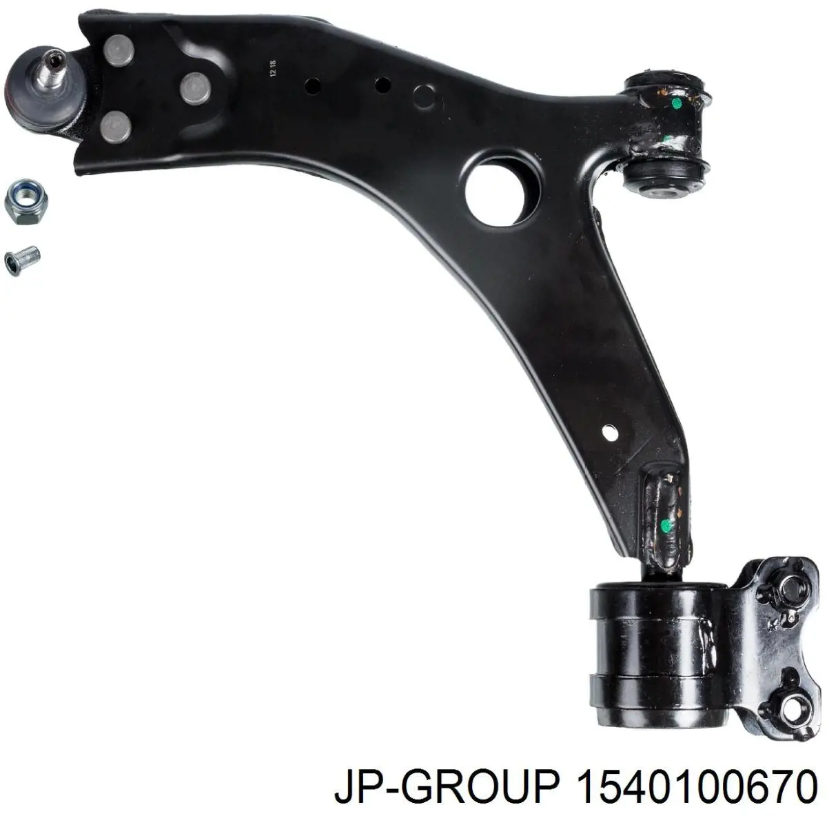 Левый рычаг передней нижней подвески JP Group 1540100670 цена, от 52.69 USD