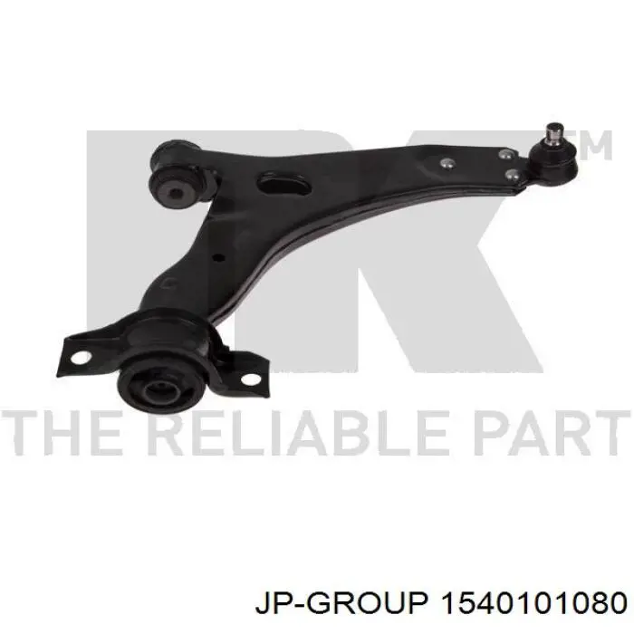 Рычаг передней подвески нижний правый 1540101080 JP Group