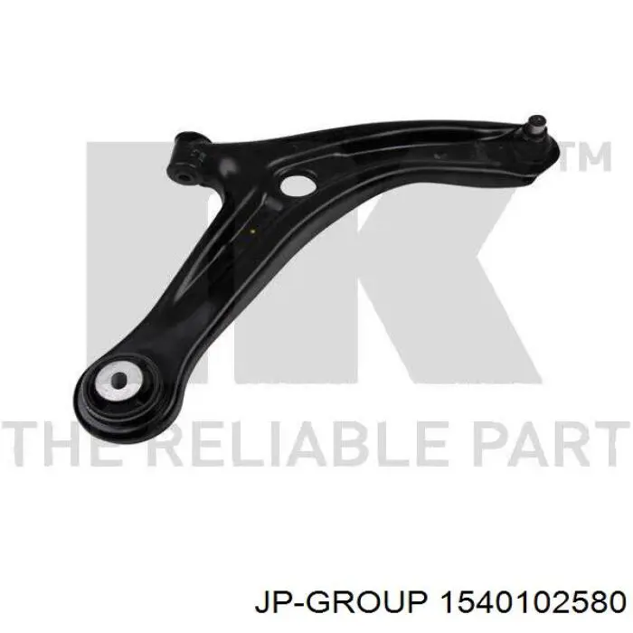 Правый рычаг передней нижней подвески JP Group 1540102580 цена, от 43.17 USD