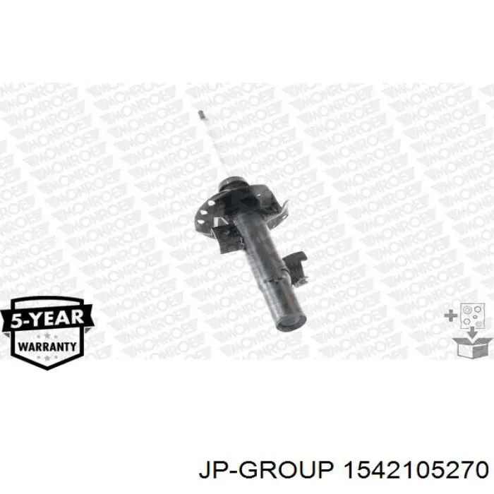 Амортизатор передней подвески левой JP Group 1542105270 цена, от 59.93 USD