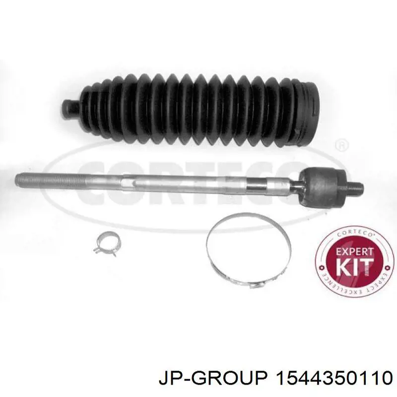 Ремкомплект рулевой рейки (механизма), (ком-кт уплотнений) JP Group 1544350110
