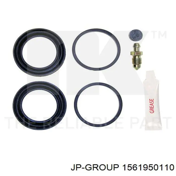 Ремкомплект суппорта тормозного переднего JP Group 1561950110