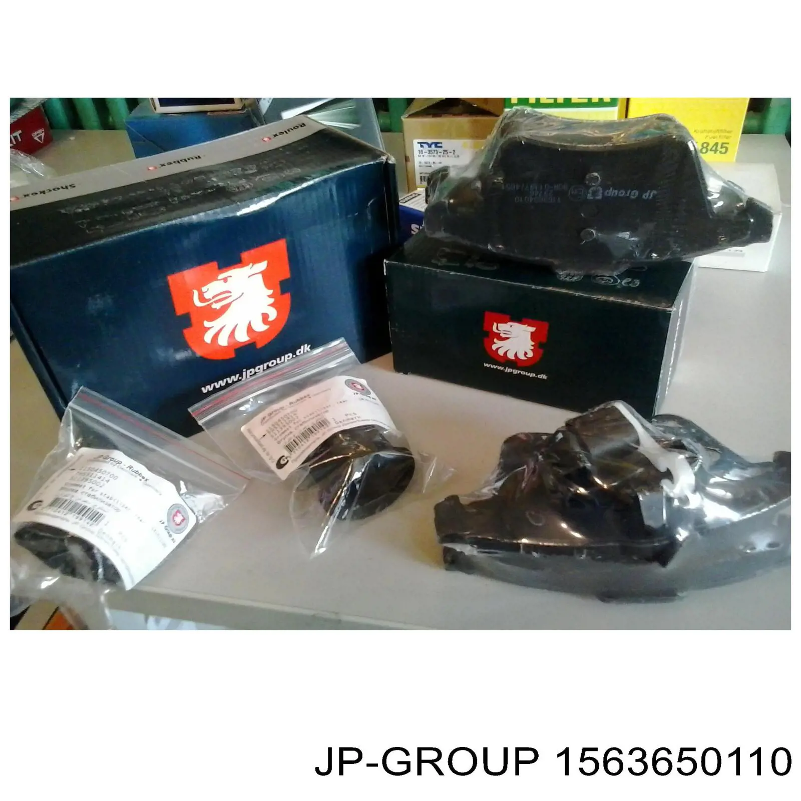 Ремкомплект тормозов передних 1563650110 JP Group