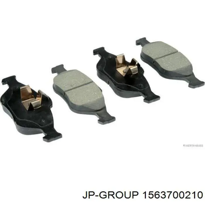 Колодки дисковые  JP Group 1563700210 цена, от 14.13 USD