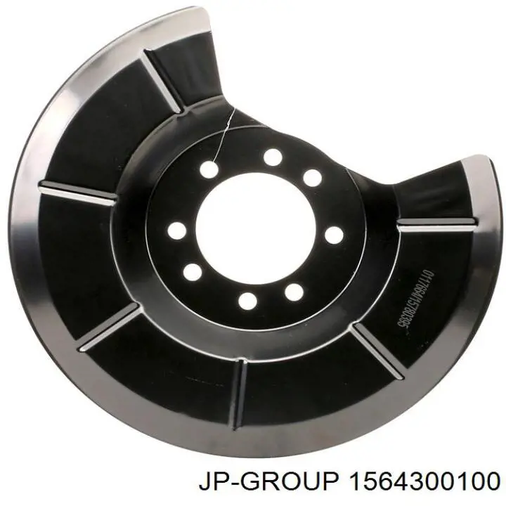 1564300100 JP Group proteção do freio de disco traseiro