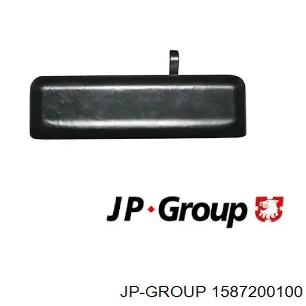 Ручка двери задней (распашной) правая наружная JP Group 1587200100
