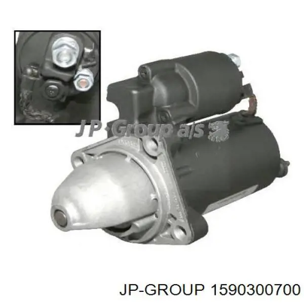 Motor de arranque 1590300700 JP Group