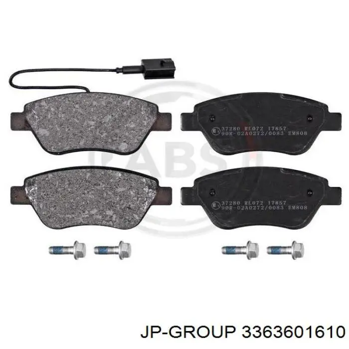 Колодки JP Group 3363601610 цена, от 15.05 USD