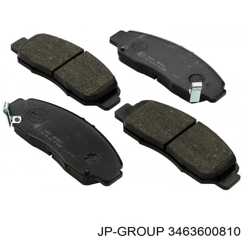 Колодки JP Group 3463600810 цена, от 17.46 USD