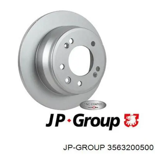 Тормозные диски 3563200500 JP Group