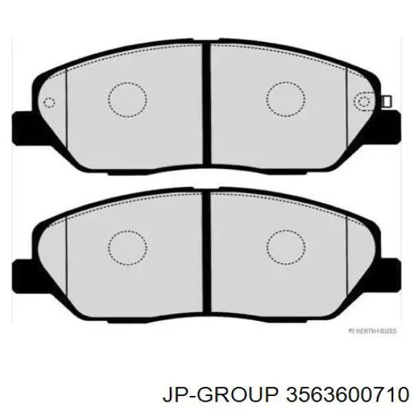 Колодки JP Group 3563600710 цена, от 17.86 USD
