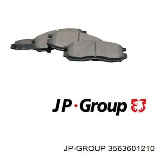 3563601210 JP Group Колодки передние