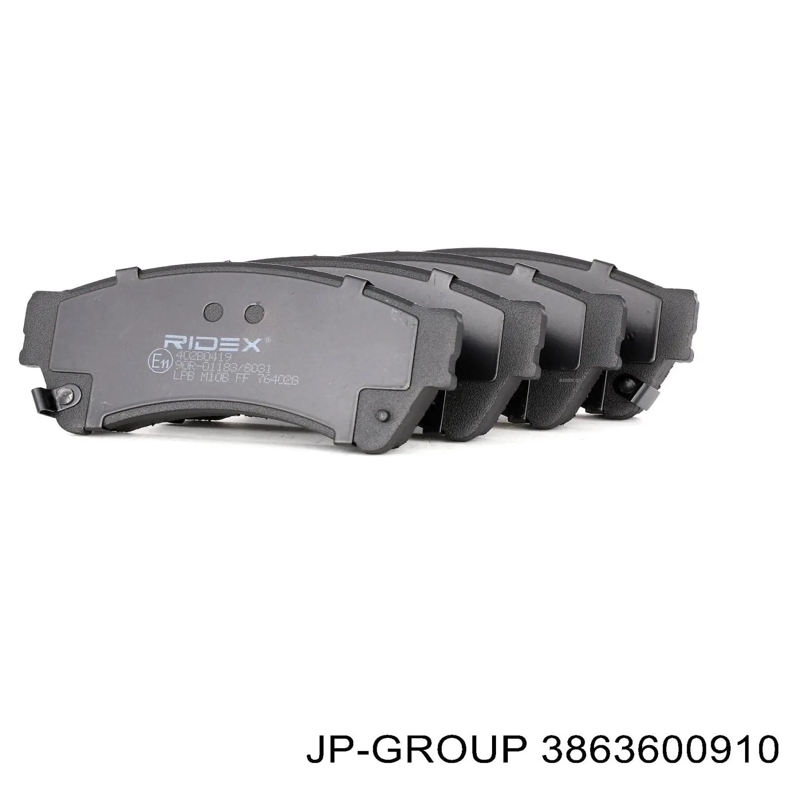 Купить 3863600910 JP Group Колодки тормозные