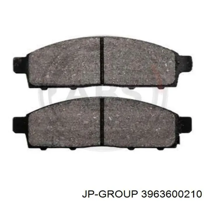 Колодки JP Group 3963600210 цена, от 17.04 USD