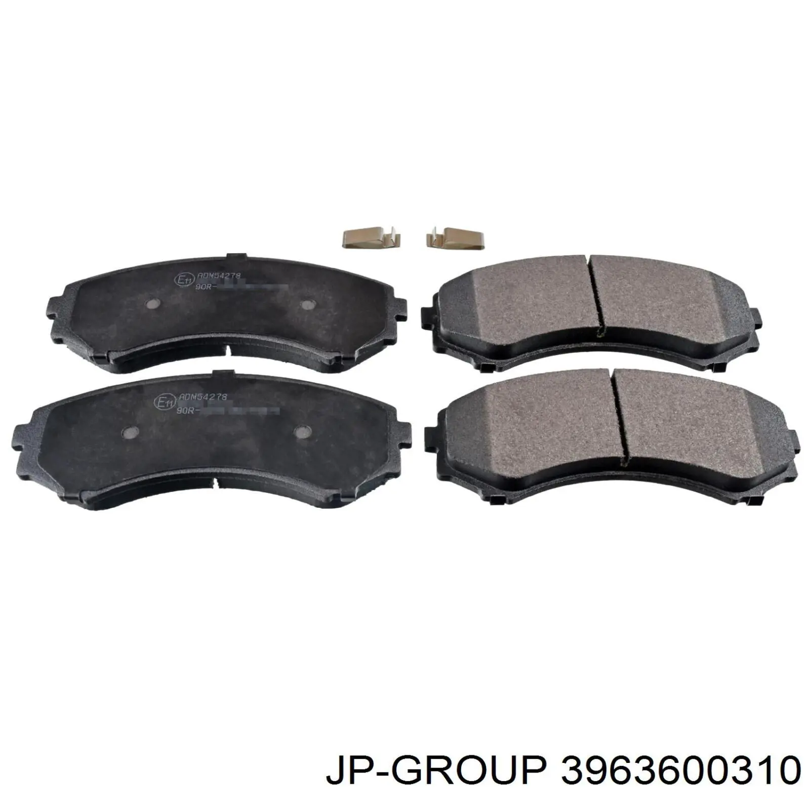 Колодки JP Group 3963600310 цена, от 15.72 USD