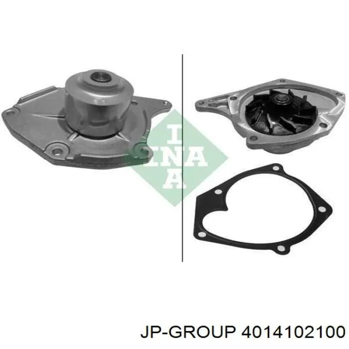 Помпа охлаждения JP Group 4014102100 цена, от 25.27 USD