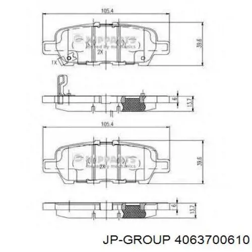 4063700610 JP Group