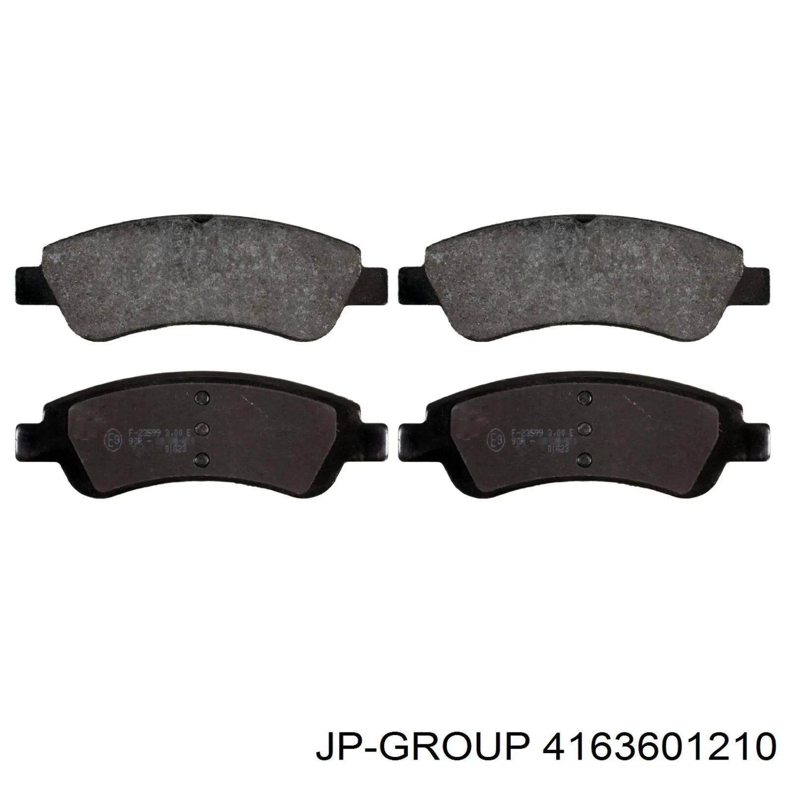 Колодки JP Group 4163601210 цена, от 14.48 USD